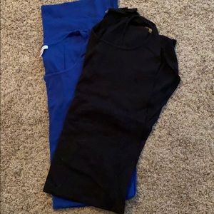 Two Motherhood maternity maxi tank dresses